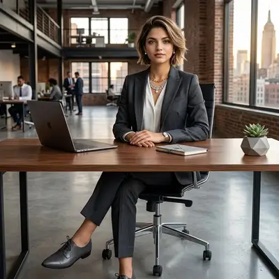 Professional Corporate Portrait Prompt