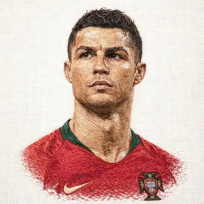 Hyper-Detailed Footballer Portrait Prompt