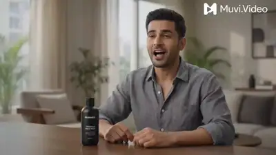 UGC Style Men's Skincare Advertisement Video