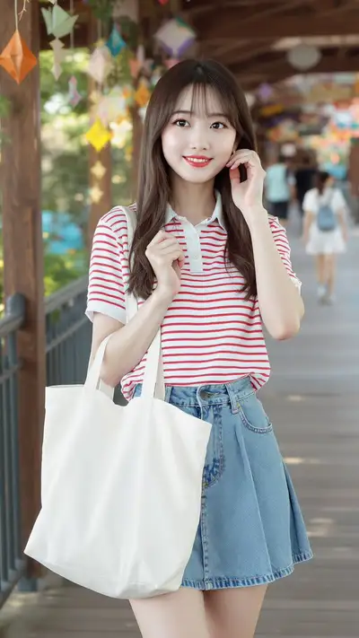 Photorealistic Korean Idol Style Portrait