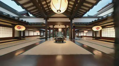 FPV Japanese Tea House Cinematic Video Prompt