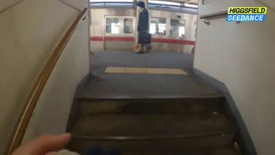 POV Viaje Matutino en la Costa de Japón - Una Toma Ultra Realista