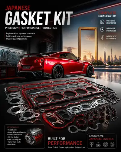 Automotive Gasket Kit Poster in Dubai Frame Setting
