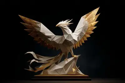 Architectural Origami Utopia Prompt
