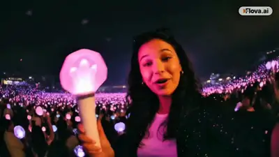 K-pop Concert Vlog Prompt