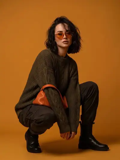 High-Fashion Editorial Studio Photoshoot Prompt