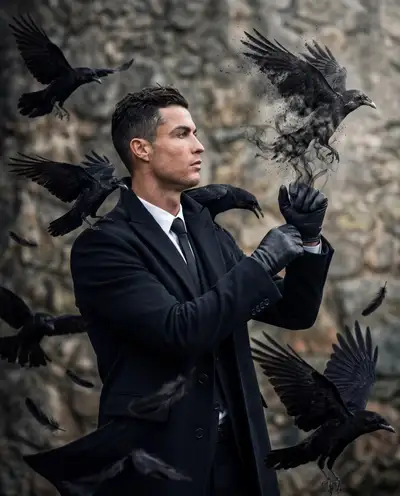Ronaldo Luxury Sports-Fashion Editorial