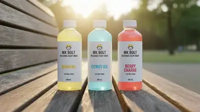 MK BOLT Isotonic Drink Commercial Scene