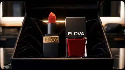 Flova Makeupのための映画的な60秒ラグジュアリーテレビコマーシャル