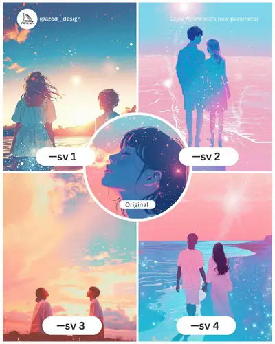 Back shot of a couple on the beach