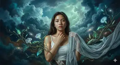 Dreamlike Surrealist Portrait Painting Prompt