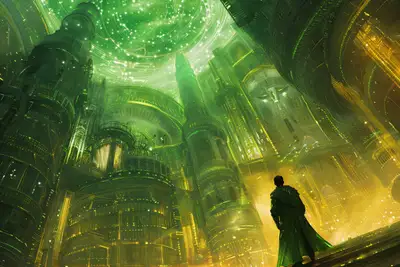 Cosmic Cathedral Base Prompt