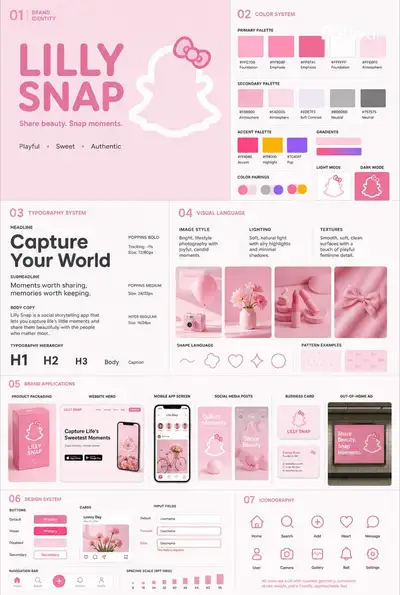 Agency-Grade Brand Identity System Poster