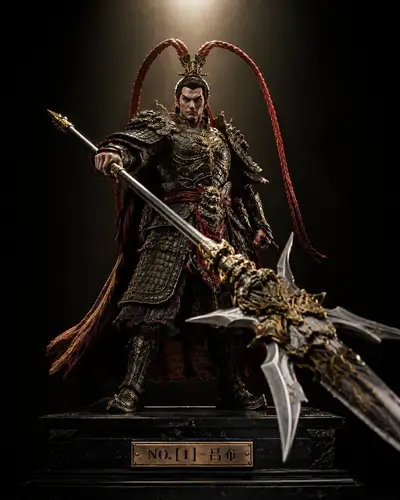 3D Museum Three Kingdoms Character Portrait