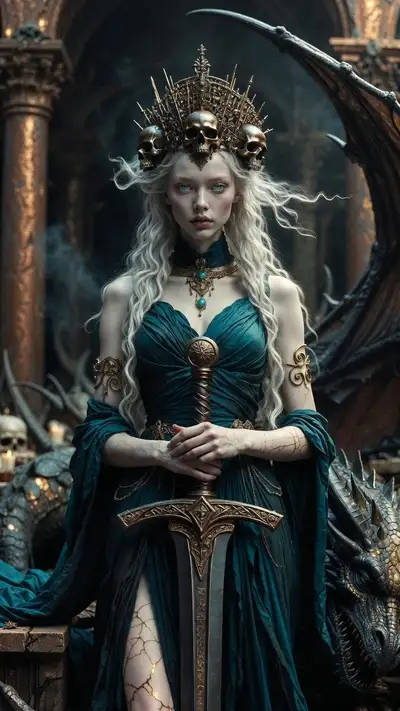 Dark Fantasy Empress Portrait