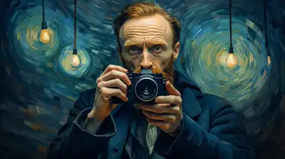 Van Gogh Selfie Prompt
