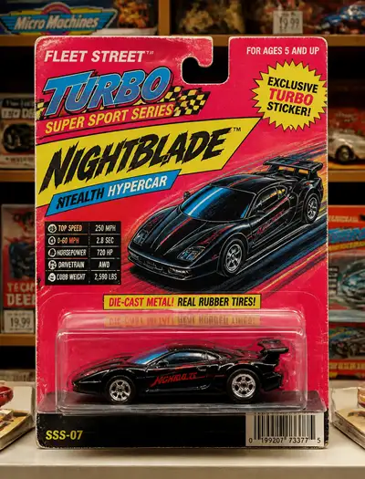 Póster de Empaque de Vehículo de Colección Ultra Premium