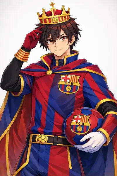 Personaje de Anime del Prompt del Logo