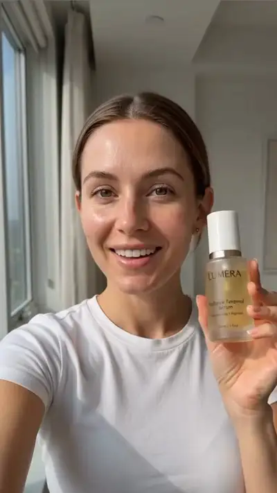 LUMERA Radiance Serum Video Ad Prompt