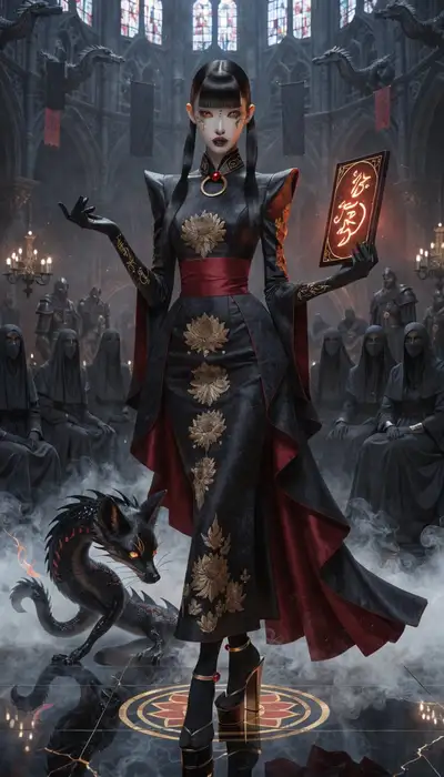 Gothic Furnace Oracle Portrait