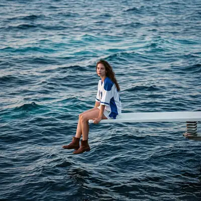 Album Cover Diving Board Scene