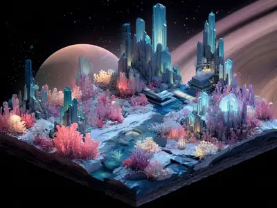 Lumea Prime Alien Planet Cross-Section