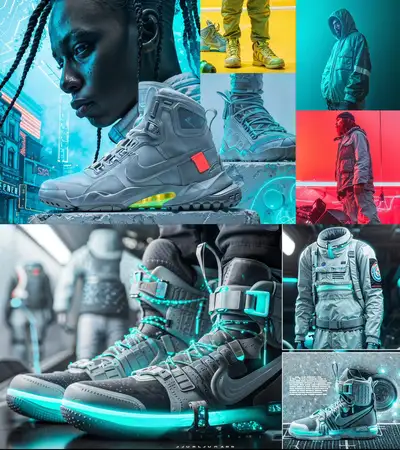 Nike x Nasa Apparel Mood Board