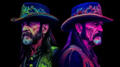 Neon Portrait Lineup Prompt