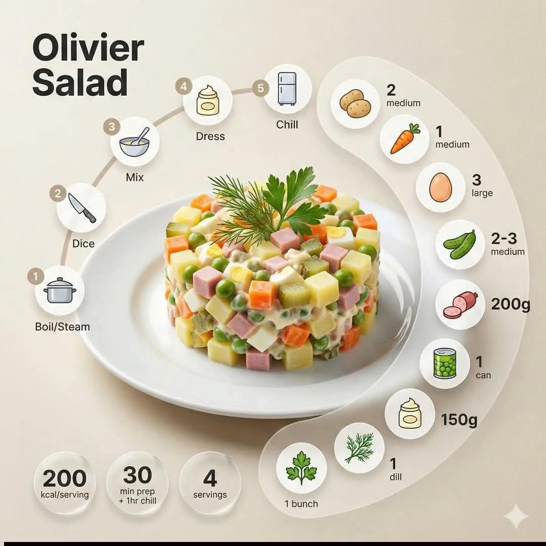 Minimalist Recipe Infographic Generator
