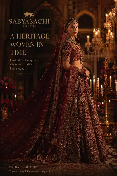 Luxury Couture Bridal Fashion Campaign Prompt