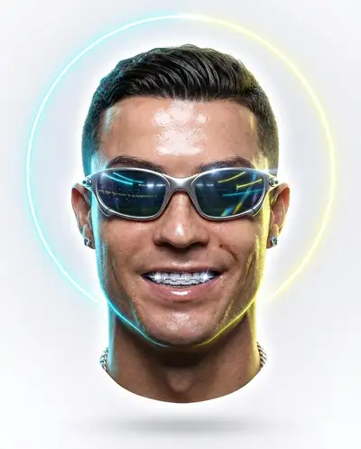 Cyberpunk Chrome Portrait Prompt
