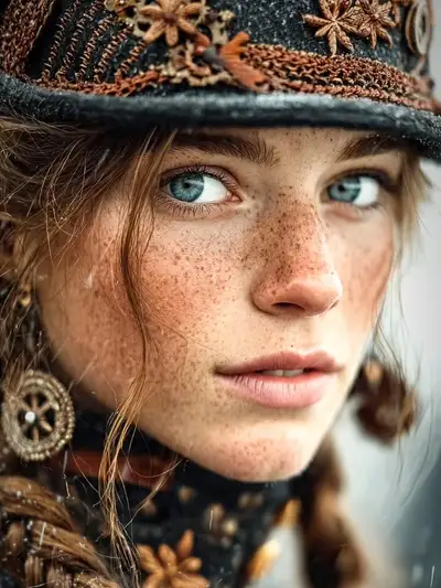 Ultra-Realistic Cinematic Editorial Portrait Prompt