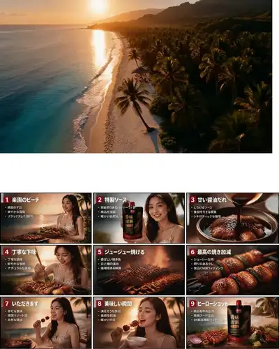 Japanese Cinematic Food Commercial Video Prompt