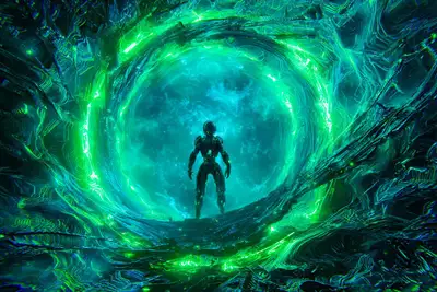 Interdimensional Portal Base Prompt