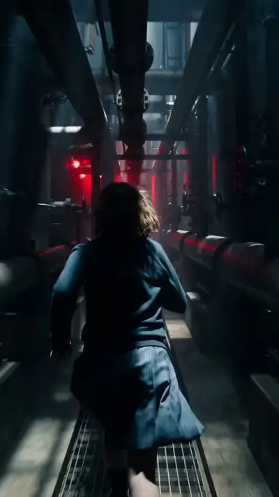 Cinematic Horror Chase AI Video Prompt