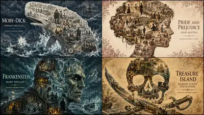 Recursive Narrative Mosaic Visual Generator