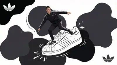 Mixed-media brand campaign with illustrated hero object
