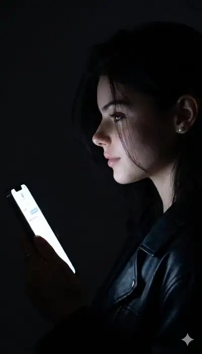 Cinematic Smartphone Glow Portrait