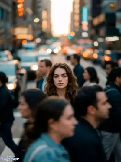 Cinematic Urban Street Portrait Prompt