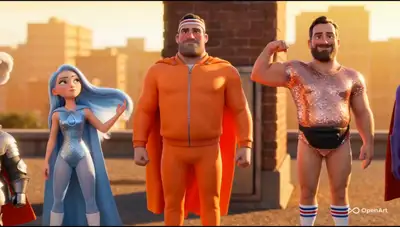 The Mighty Mishaps: video de un equipo de superhéroes tontos estilo Pixar