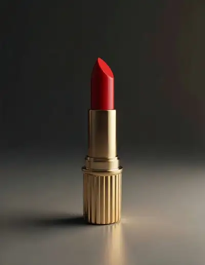 Lipstick Morphing into a Red Rose