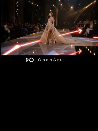 Luxury Fashion Pageant Runway Video Prompt