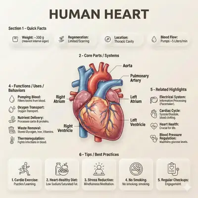 Editorial infographic poster of the human liver anatomy