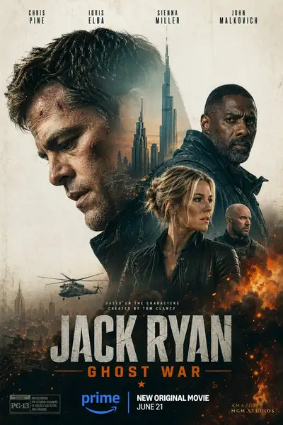 Cinematic Movie Poster: Jack Ryan Ghost War