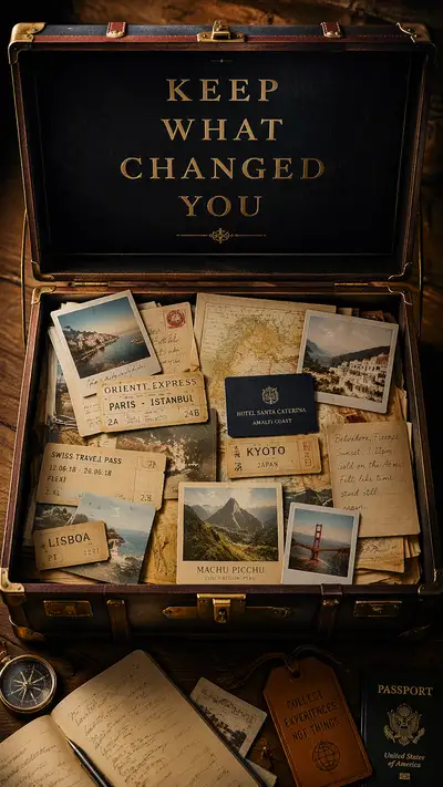 Keep What Changed You Travel Keepsake Box Poster