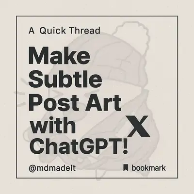 Minimalist Instagram Carousel or X Post Design