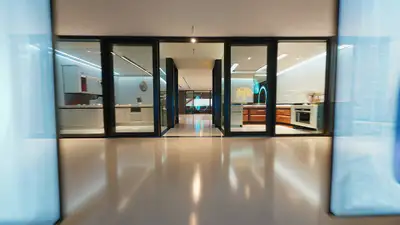 Futuristic Smart Home FPV Video