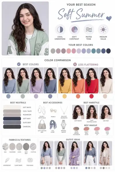 Personal Color Analysis Graphic