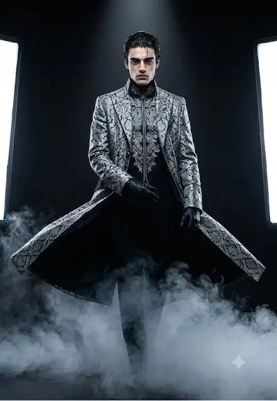 Gothic Aristocratic Fashion Portrait