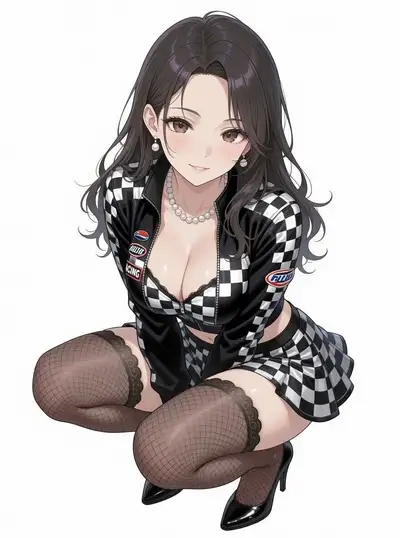 Motorsport Race Queen Outfit